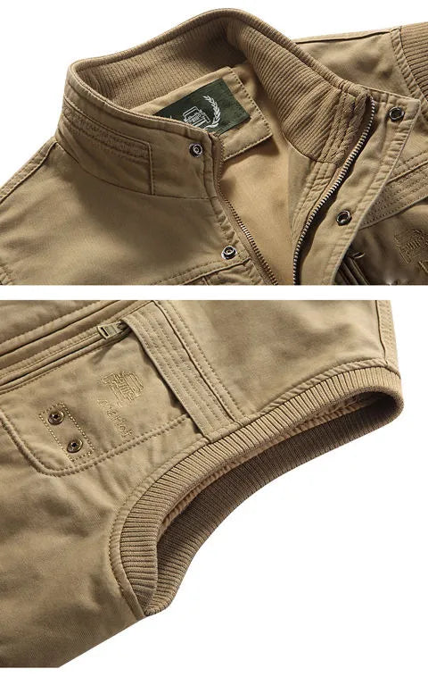 Gilet Tattico Versatile per l'Uomo Avventuroso