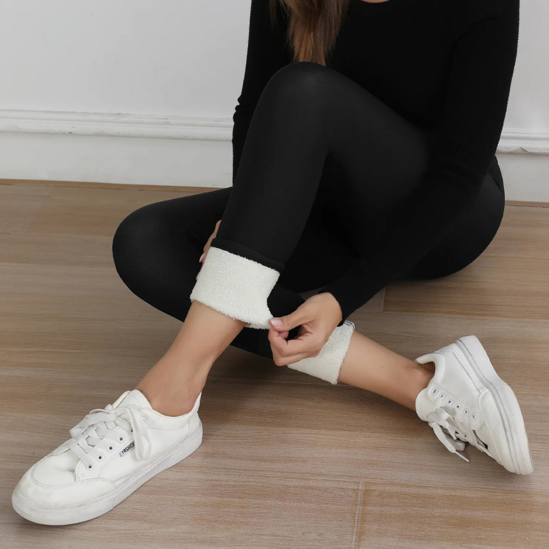 Leggings Termici in Pile – Ultra Caldi e Comodi