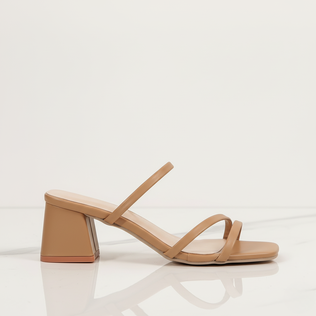 Montarello Serene Sandali con Tacco a Blocco Minimalisti
