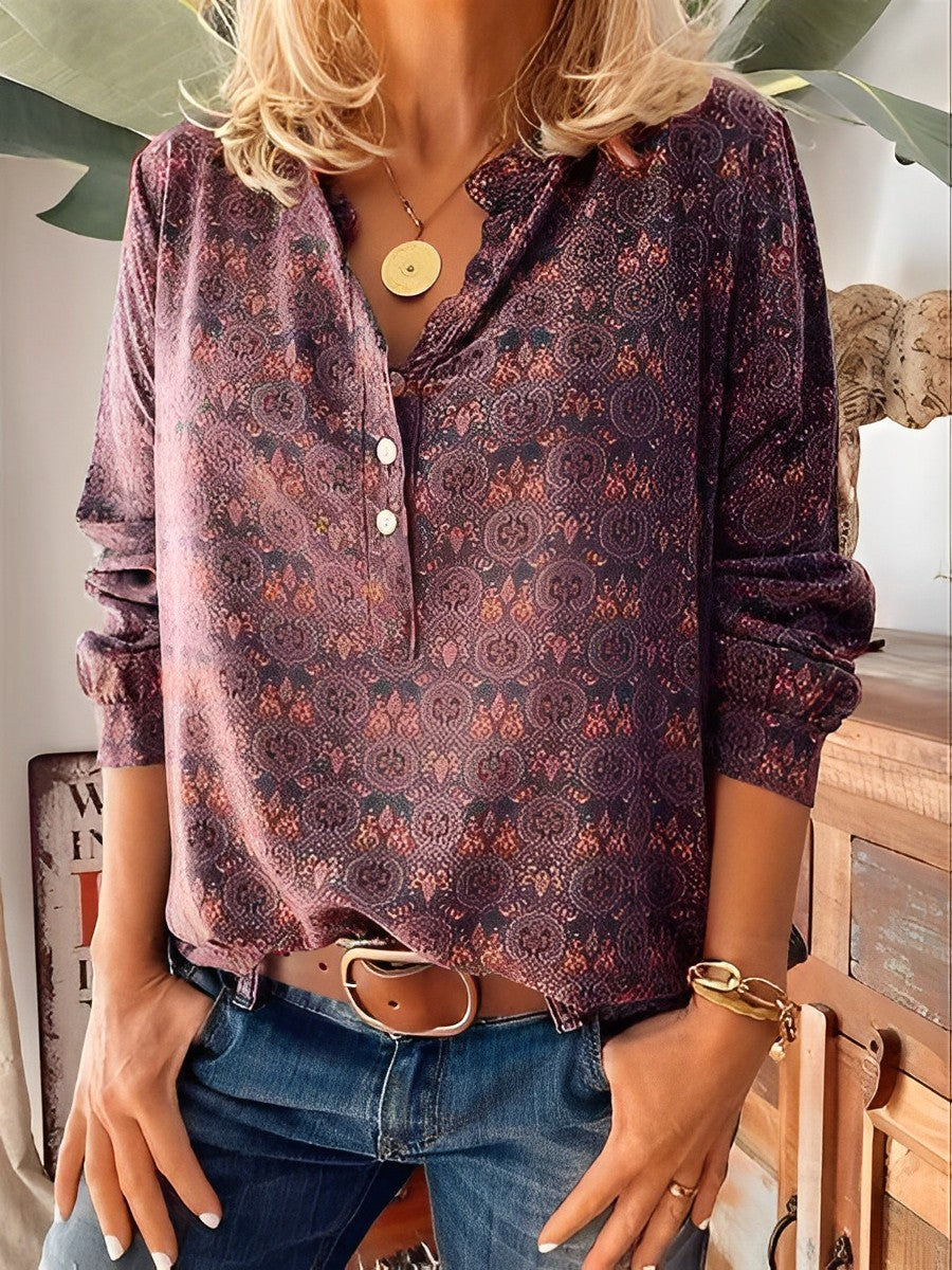 Blusa Estiva in Stile Vintage