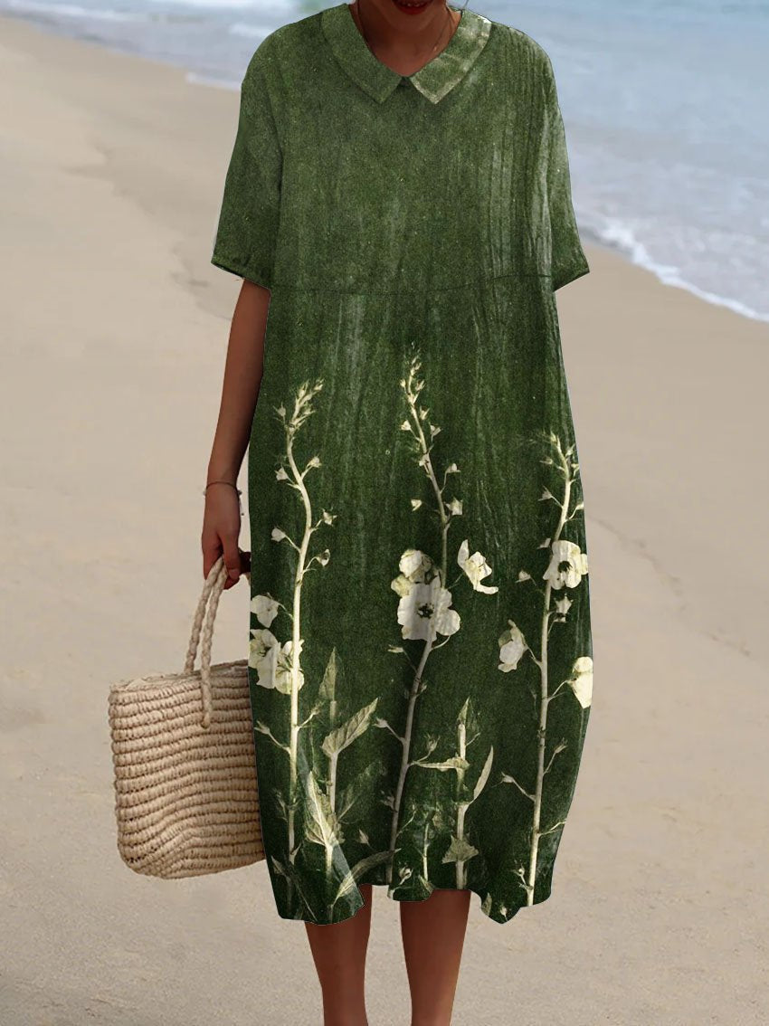 Floral Pattern Dress