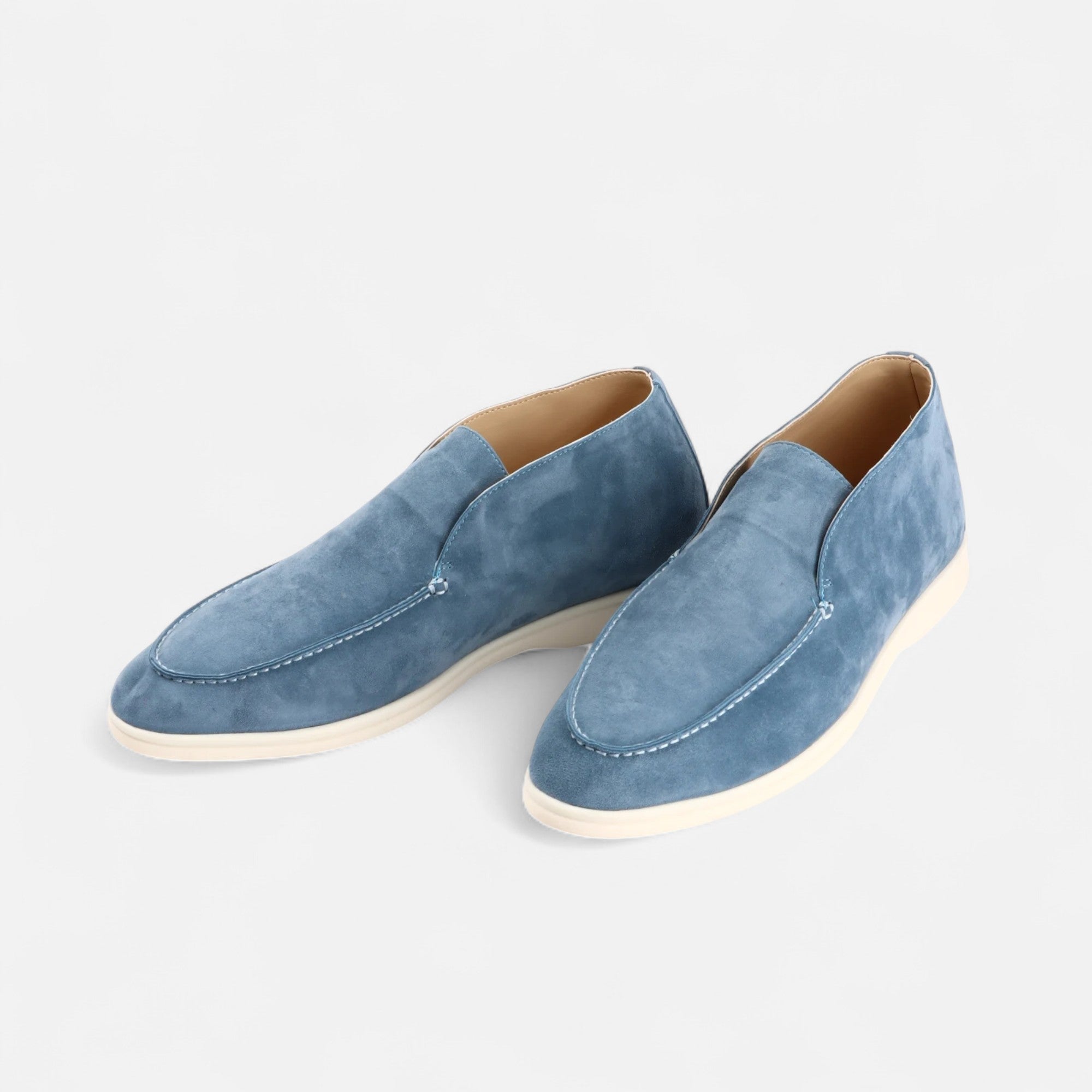 Mocassini Mule in Camoscio da Uomo - Heritage Camel