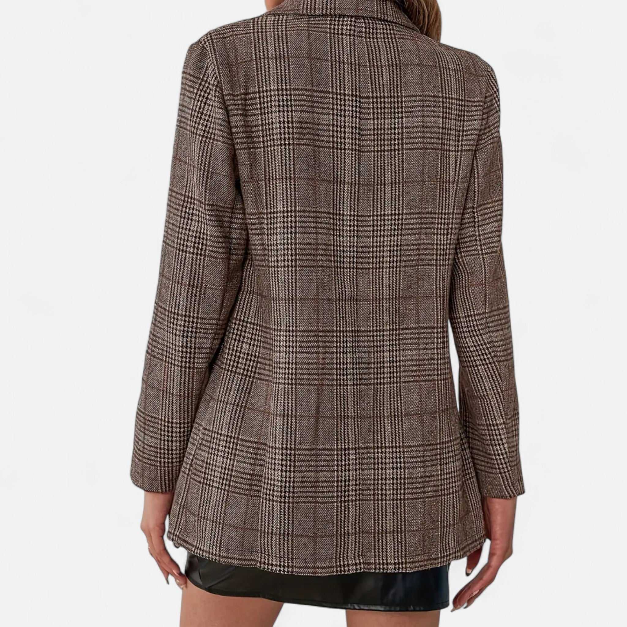 Blazer a Quadri da Donna – Monopetto Heritage