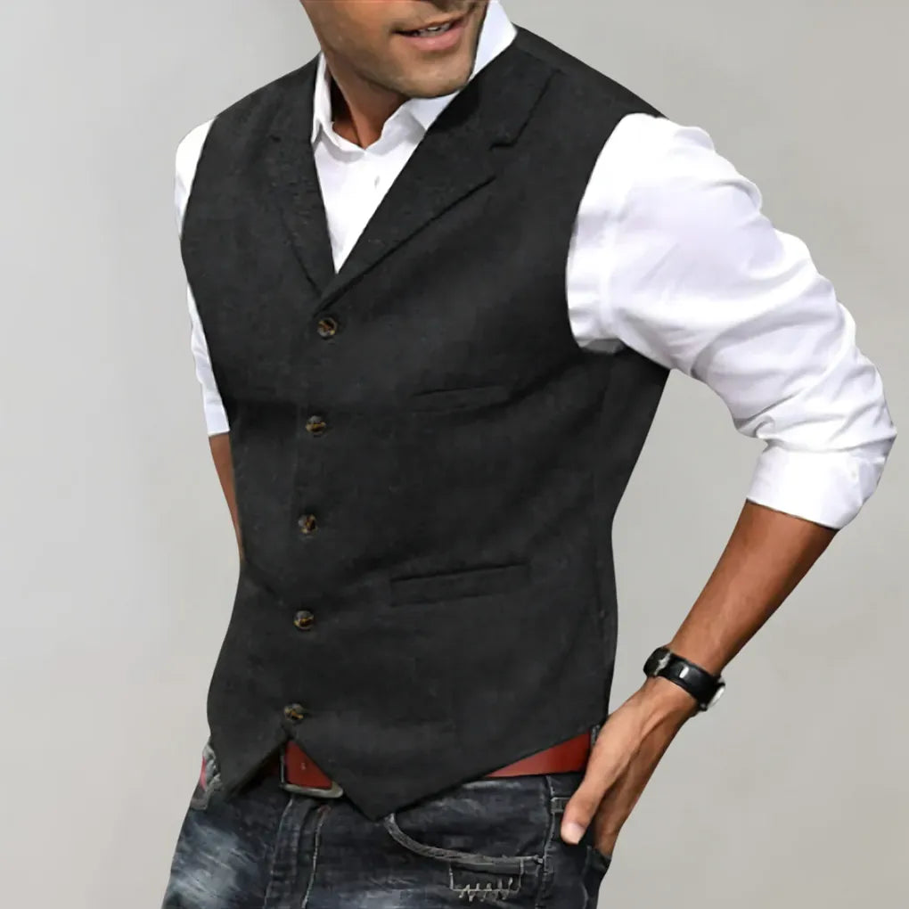 Gilet da Uomo Elegante – Strato Raffinato per Look Formali