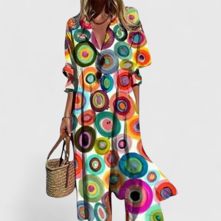 Elegáns boho ruha
