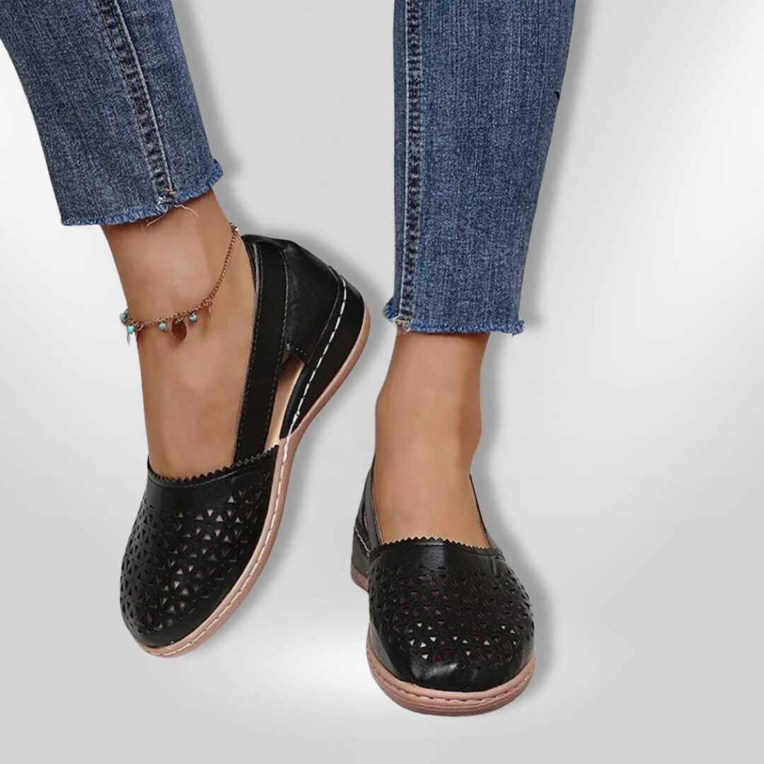 Scarpe ortopediche da donna con design traspirante e supporto totale