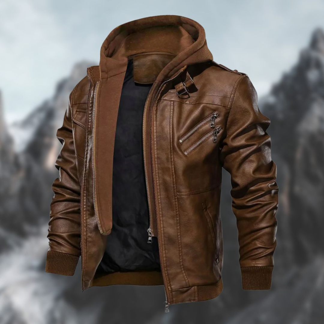 Jaqueta bomber masculina elegante