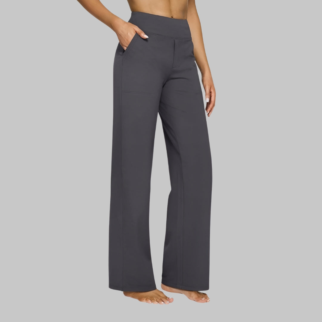 Pantaloni da Yoga Morbidi ed Eleganti da Donna – Activewear a Vita Alta