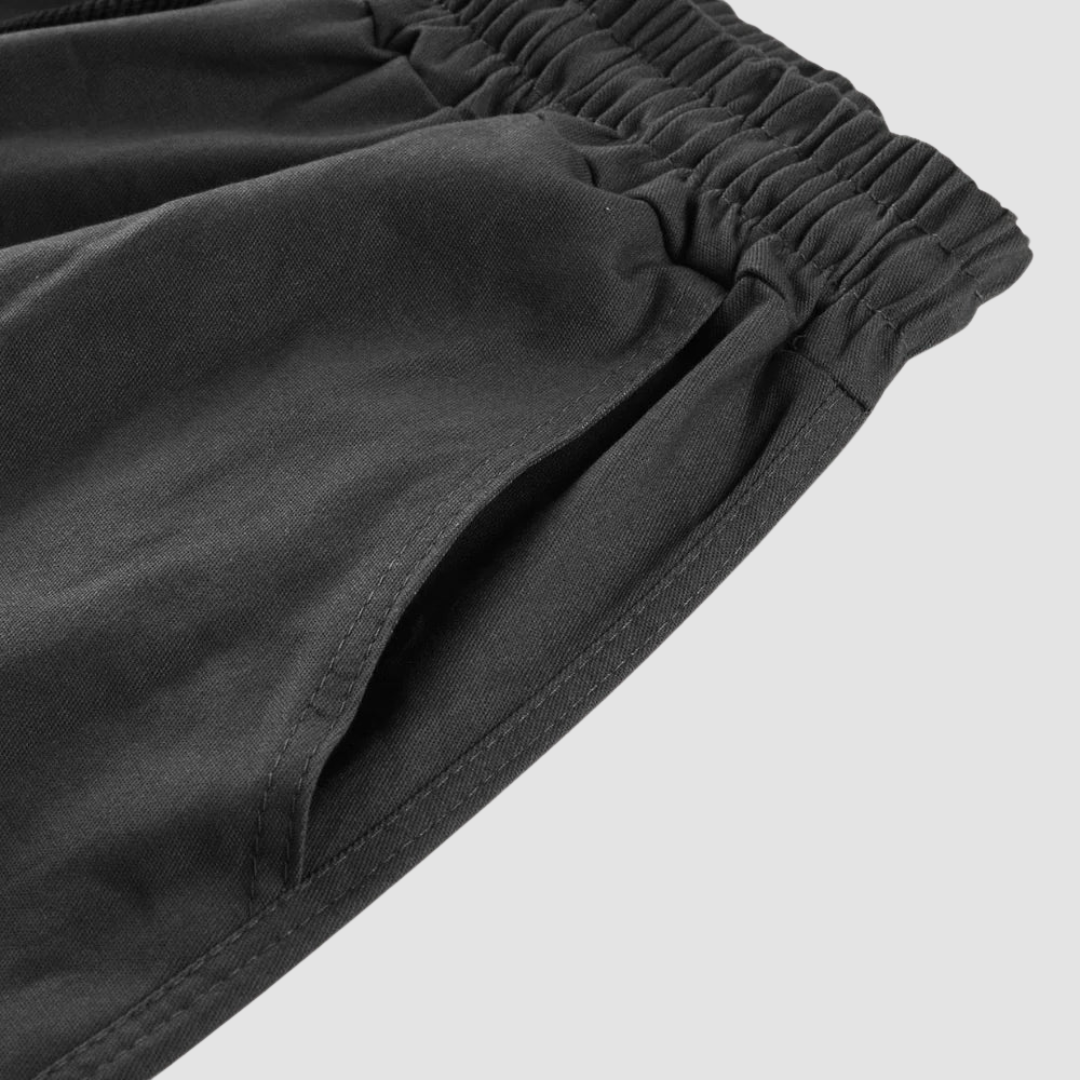 Pantaloni cargo jogger uomo con tasche laterali