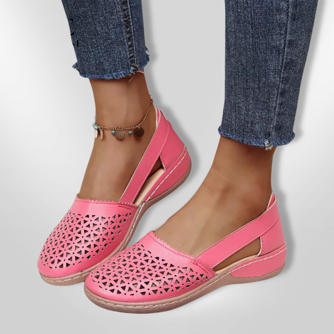 Scarpe ortopediche da donna con design traspirante e supporto totale