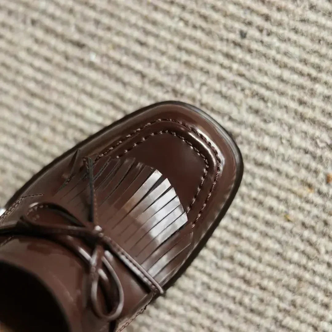 Κομψά Moccasins Dorothy με Τακούνι για Εκλεπτυσμένες Περιστάσεις