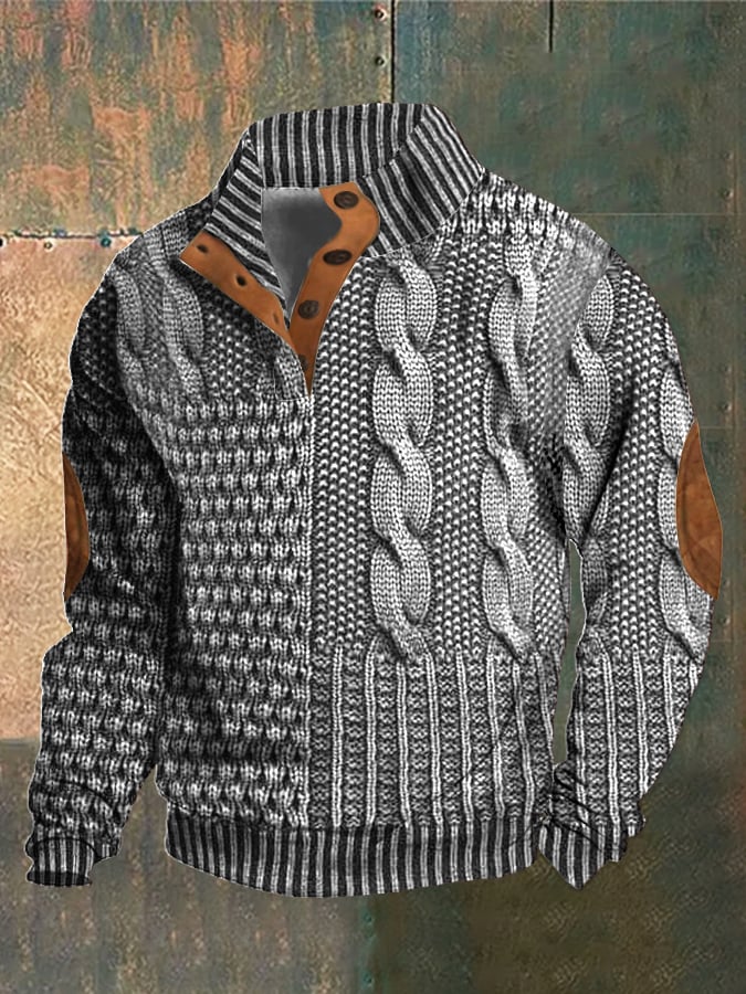 Lehký svetr na knoflíky pro jednoduchý a elegantní vzhled