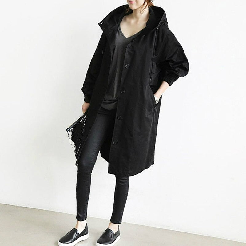 Tina - Elegante Trench in Cotone