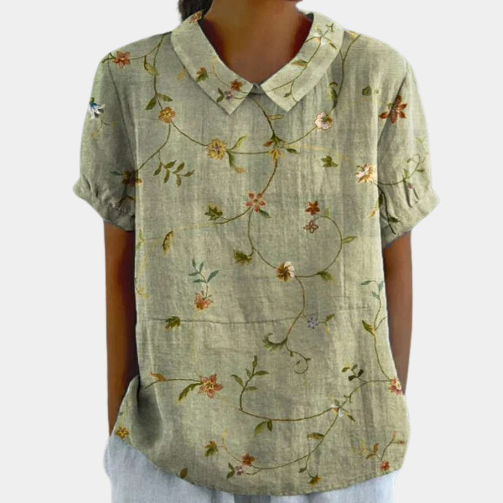 Harper™ Camicia Donna con Colletto Peter Pan