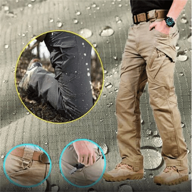 Pantaloni Cargo Impermeabili da Uomo - Pantaloni Tattici Outdoor