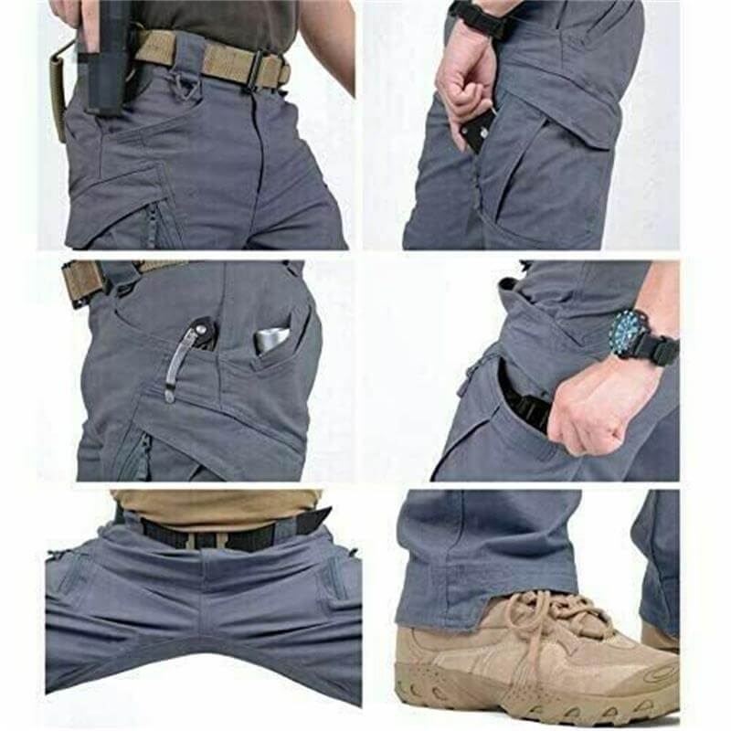 Pantaloni Cargo Impermeabili da Uomo - Pantaloni Tattici Outdoor