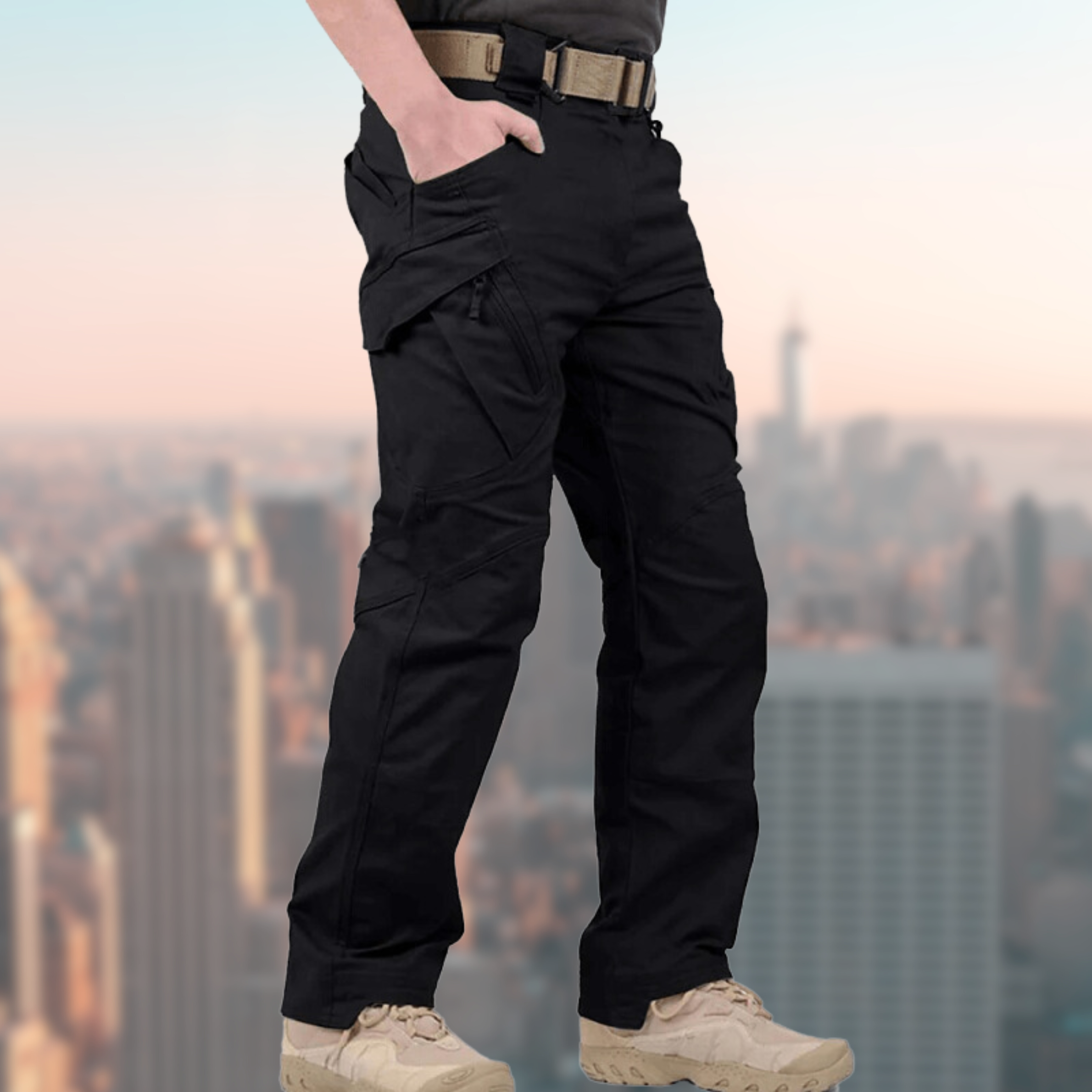 Pantaloni Cargo Impermeabili da Uomo - Pantaloni Tattici Outdoor