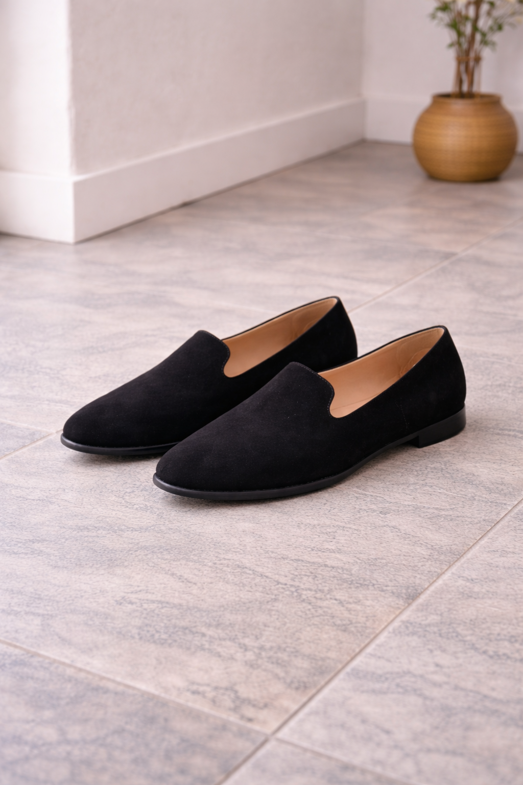 Matilda | Mocassini Slip-On da Donna in Camoscio con Suola Bassa