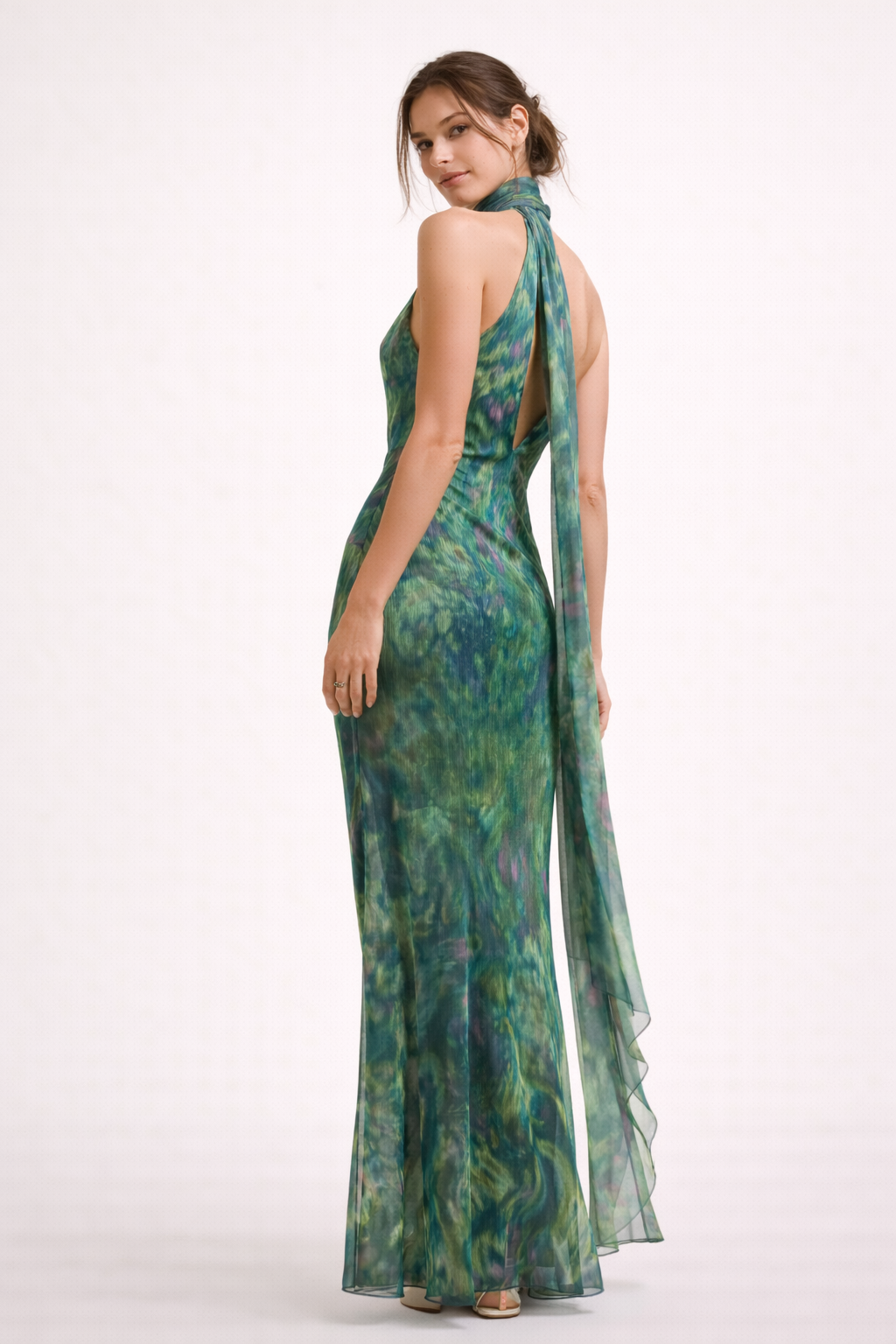 Robe longue dos nu pour femme - Iris