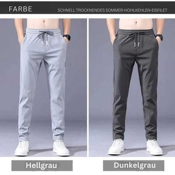 FlexDry - Pantaloni Elasticizzati Unisex ad Asciugatura Rapida