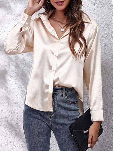 Camicia elegante a maniche lunghe