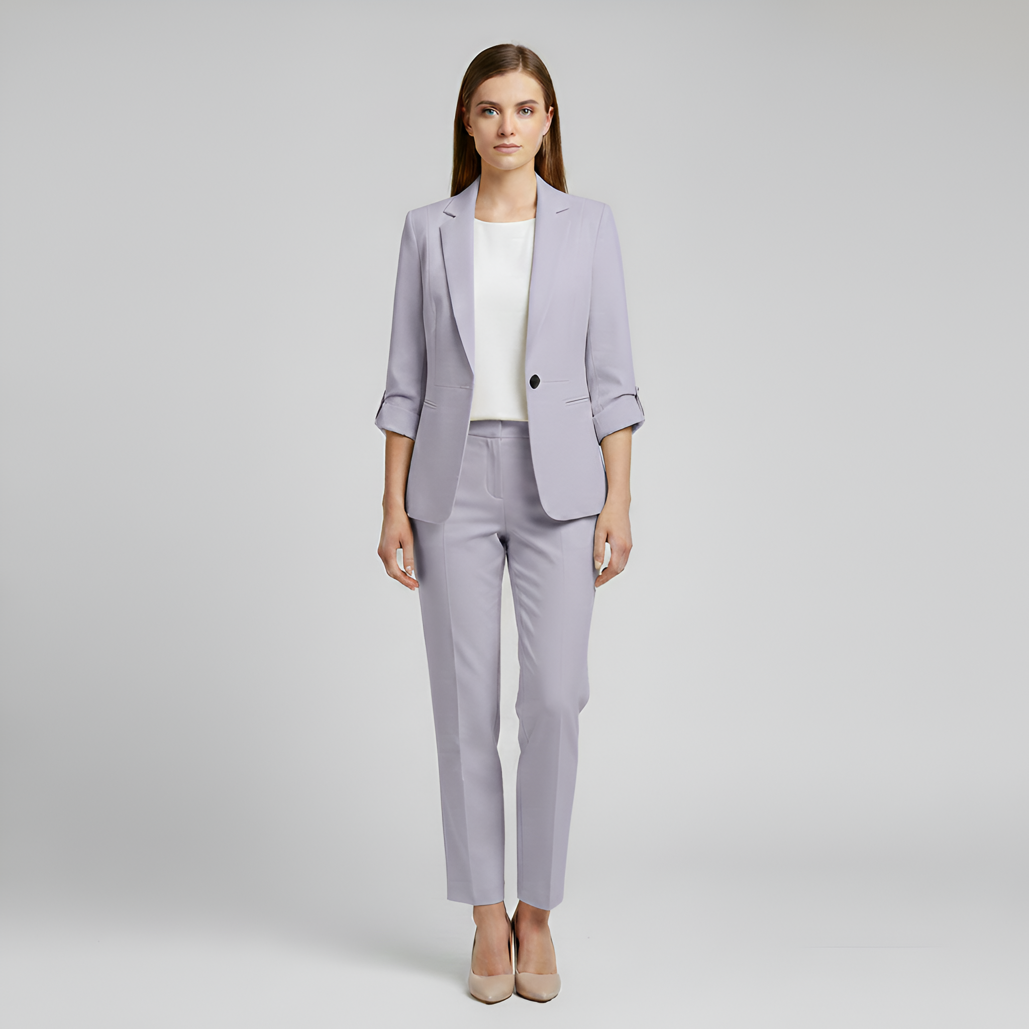 Valerios Fashion completo donna elegante con blazer e pantaloni sartoriali