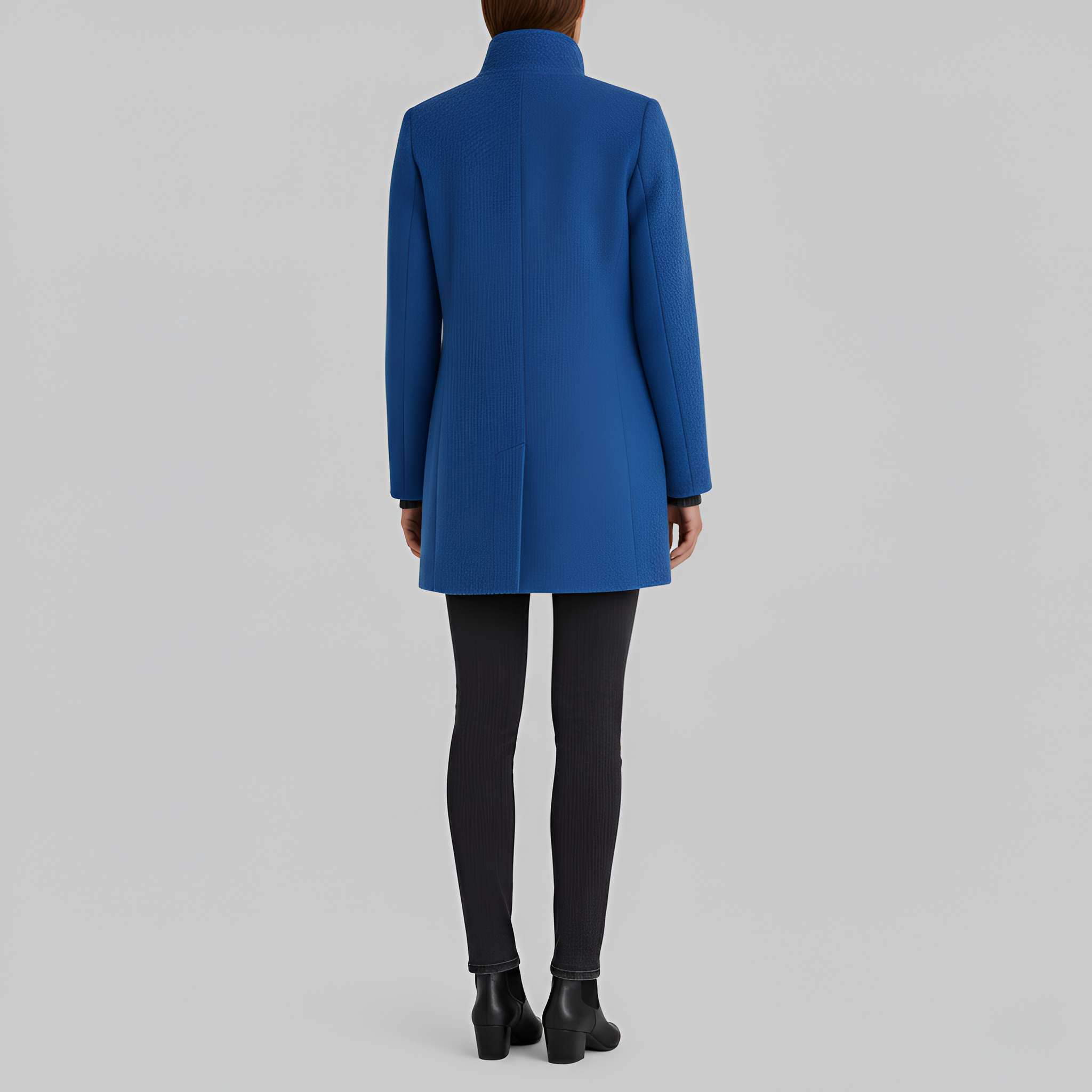 Cappotto donna in misto lana elegante