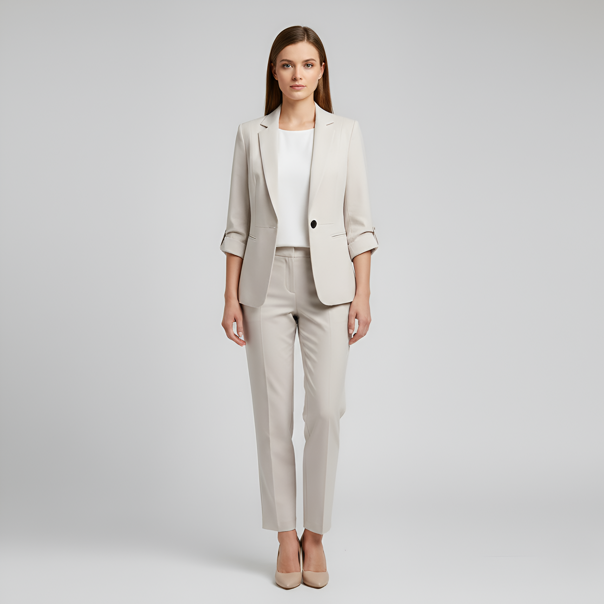Valerios Fashion completo donna elegante con blazer e pantaloni sartoriali