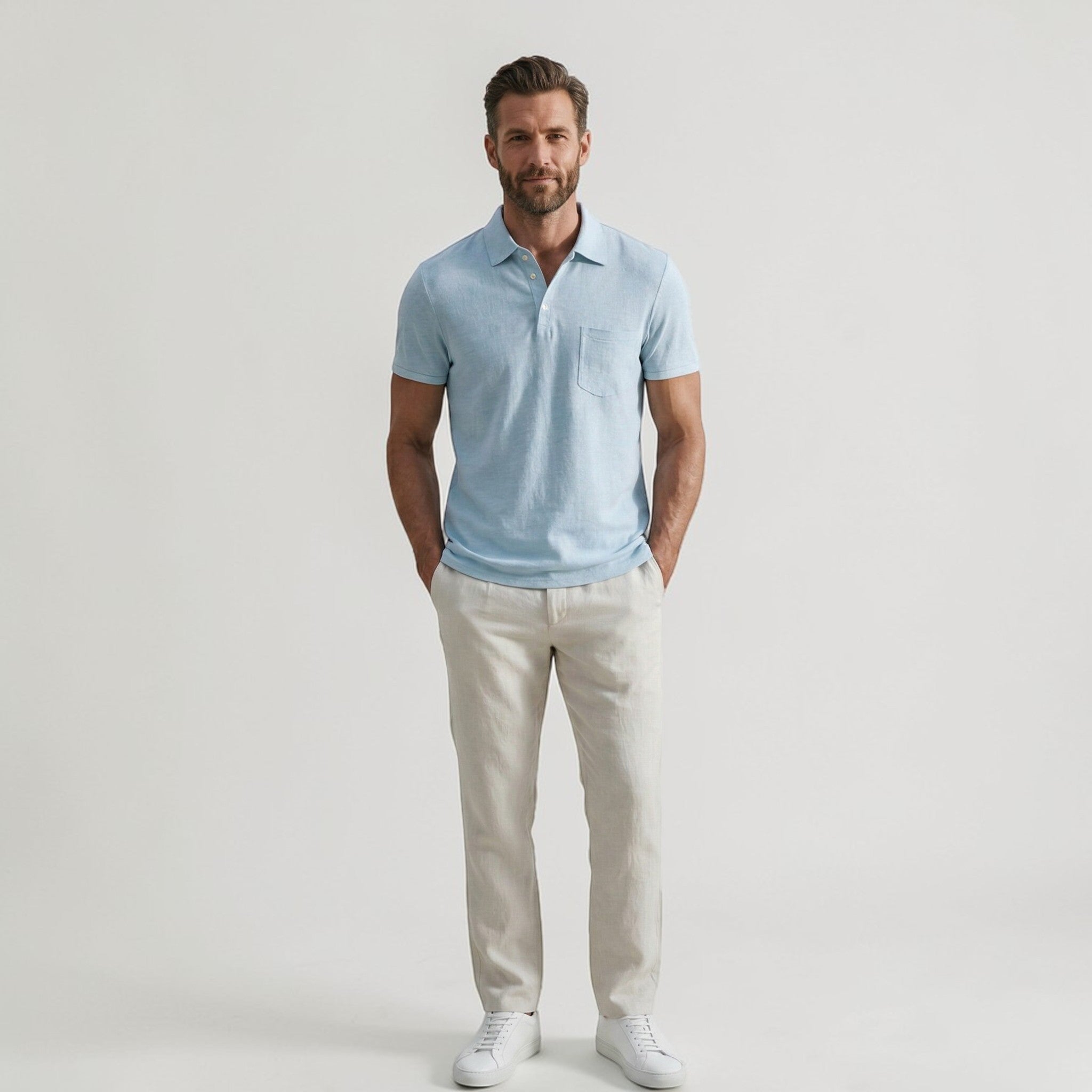 Polo décontracté pour homme Montarello