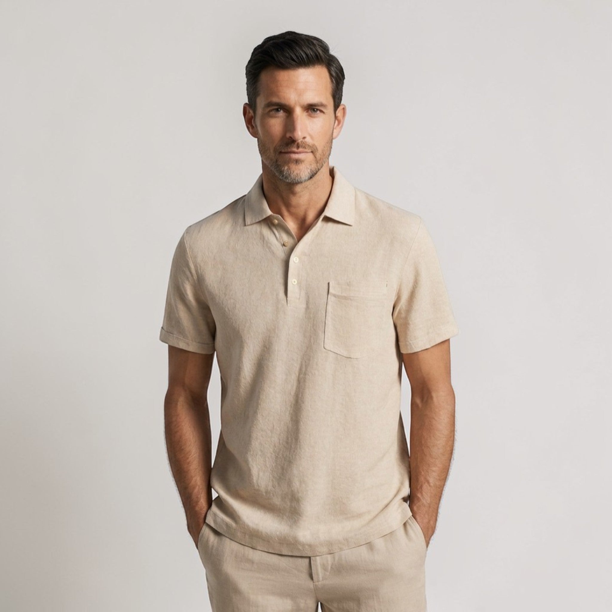 Polo décontracté pour homme Montarello