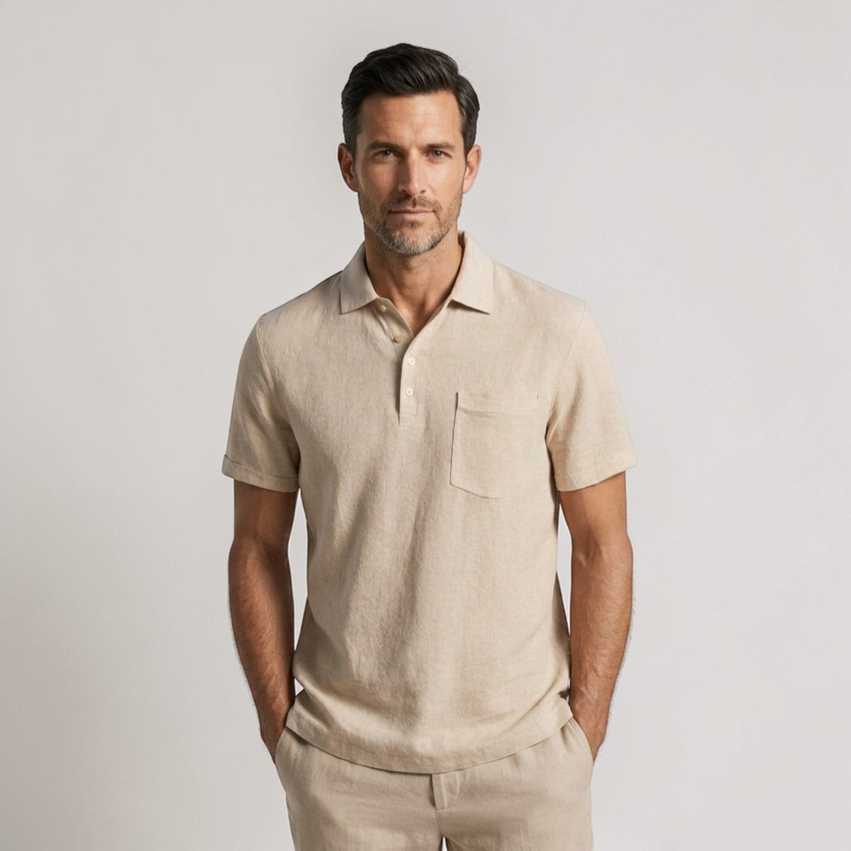 Polo décontracté pour homme Montarello
