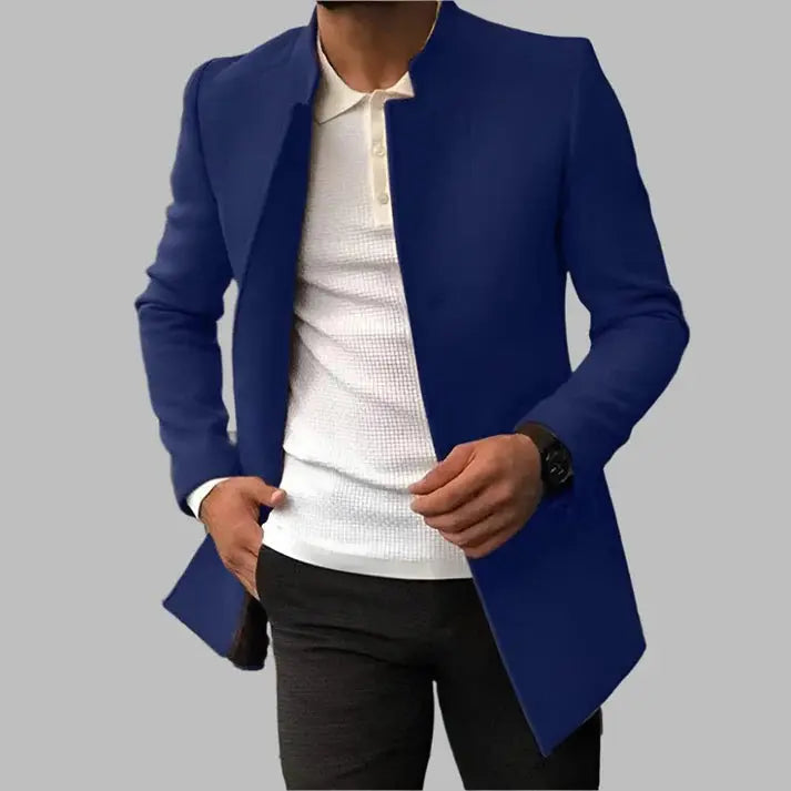 Elegante Cappotto da Uomo in Lana