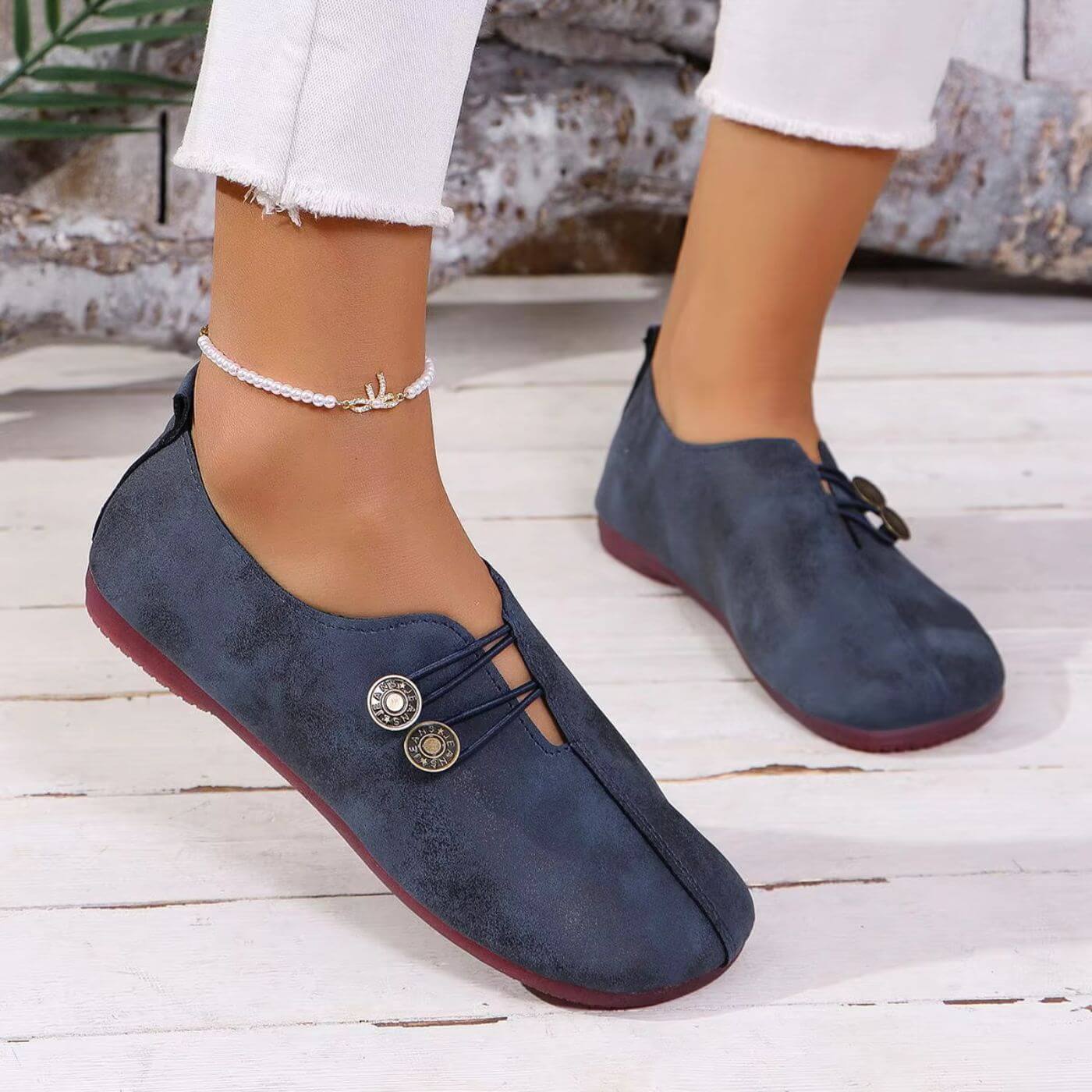Γυναικεία άνετα slip-on παπούτσια με ευέλικτη σόλα