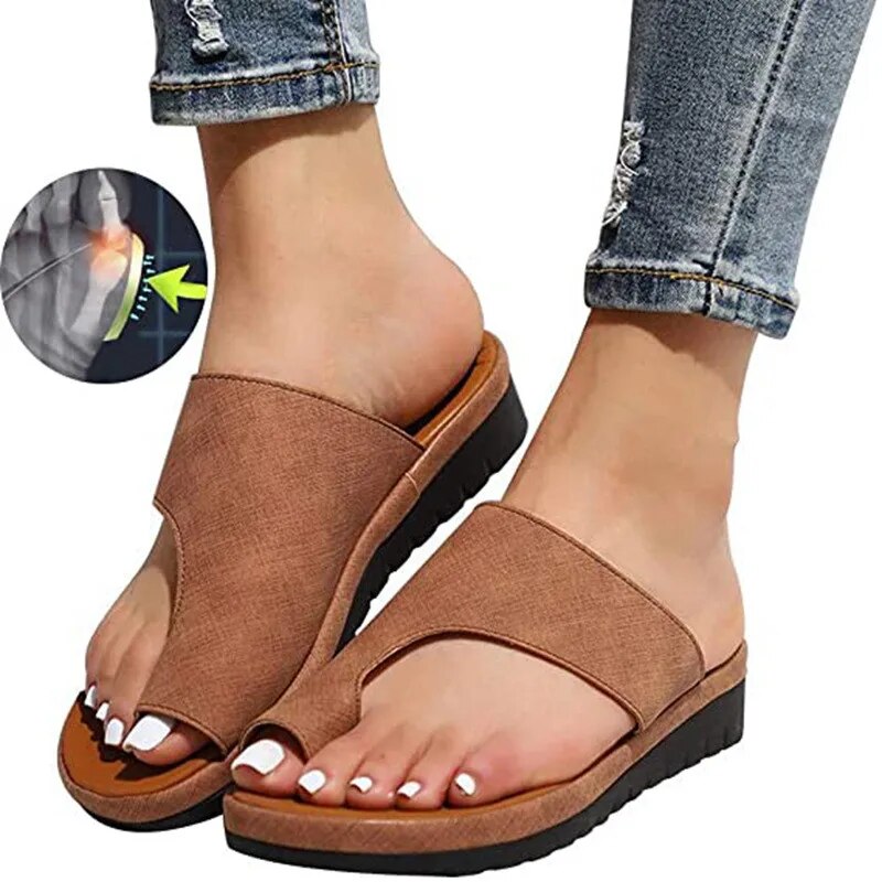 Sandali ergonomici da donna per alluce valgo