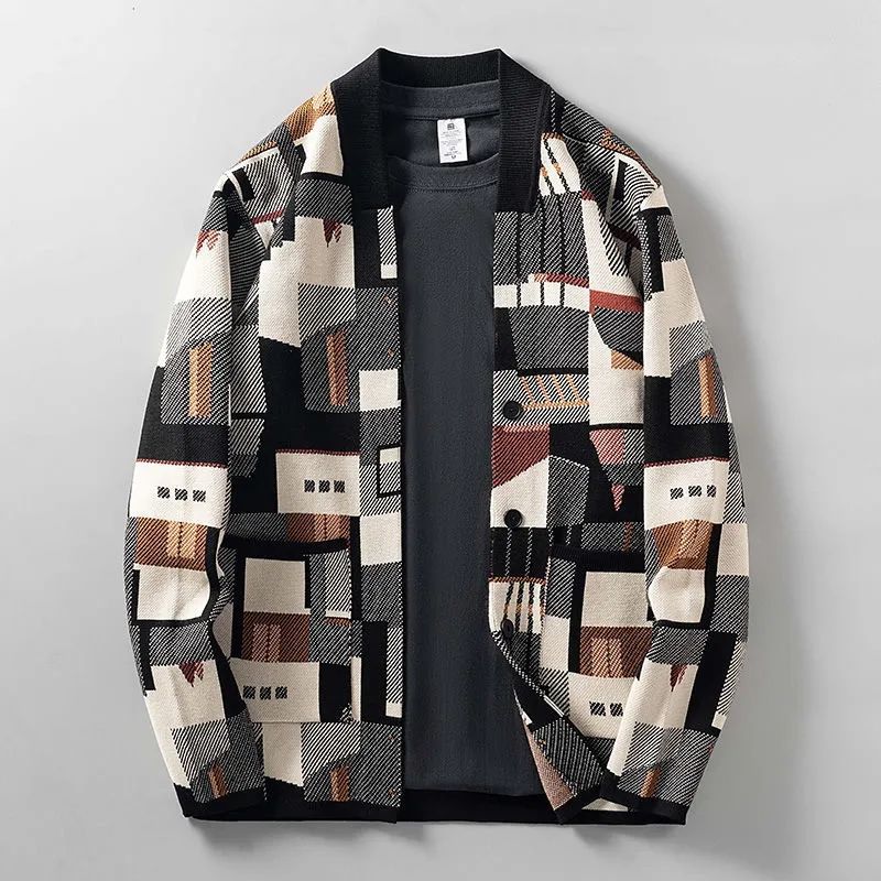 Leo - Abstract Éze wool vest