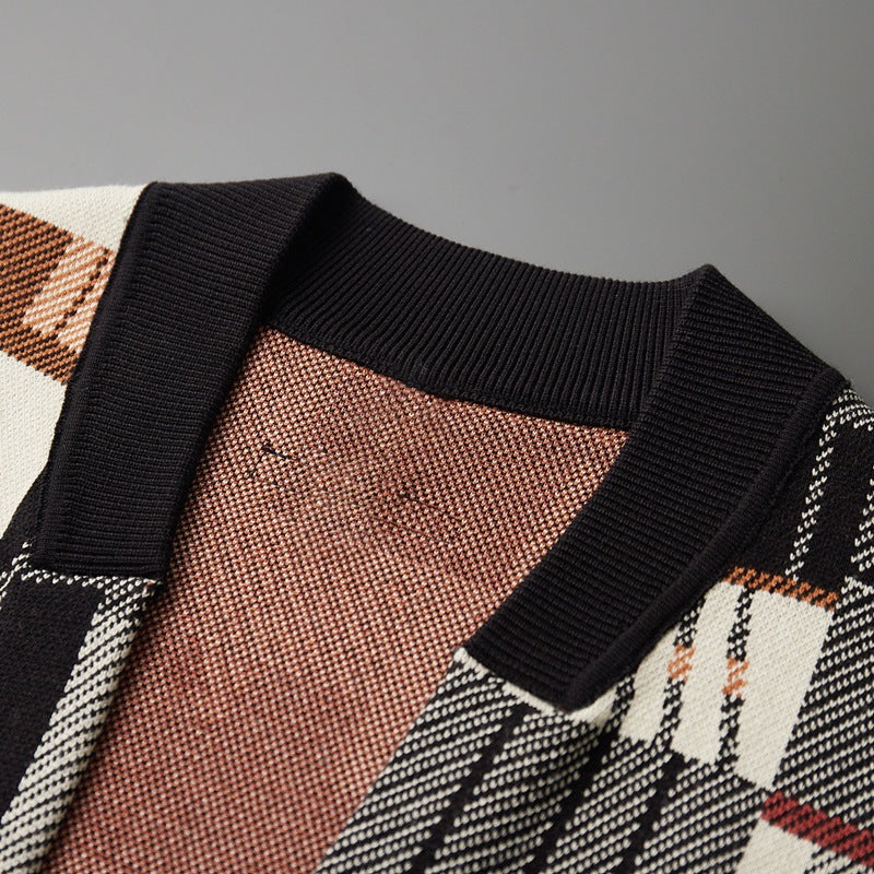 Leo - Abstract Éze wool vest