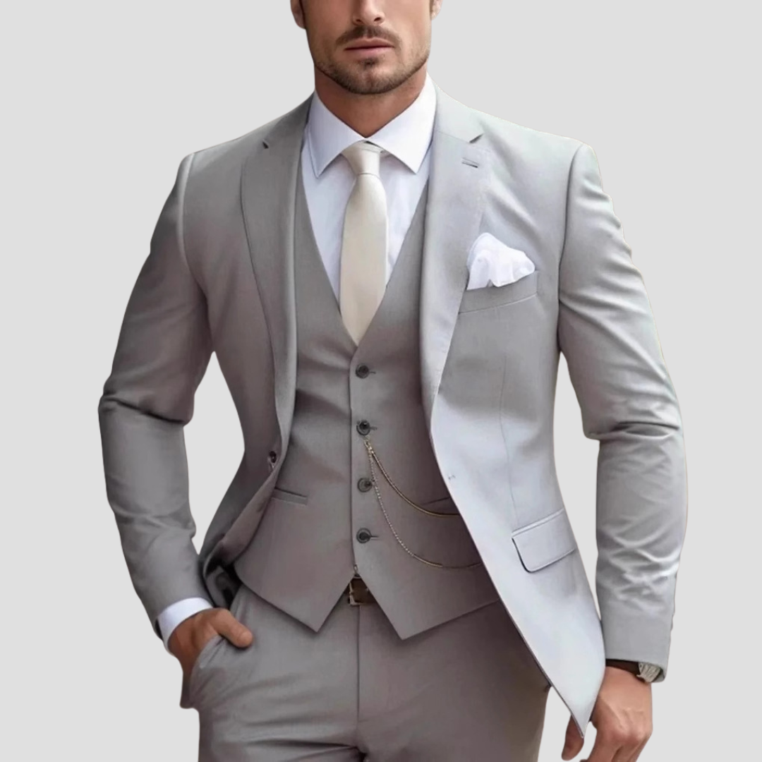 Abito Formale da Uomo Tre Pezzi Slim Fit Sartoriale