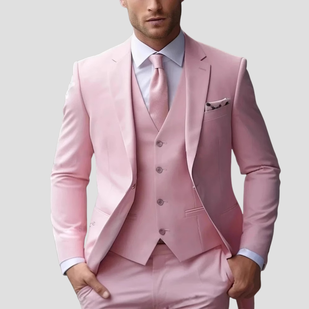 Abito Formale da Uomo Tre Pezzi Slim Fit Sartoriale