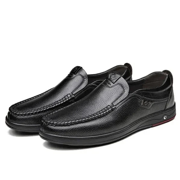 Men's Slip-On Shoes in Genuine Leather