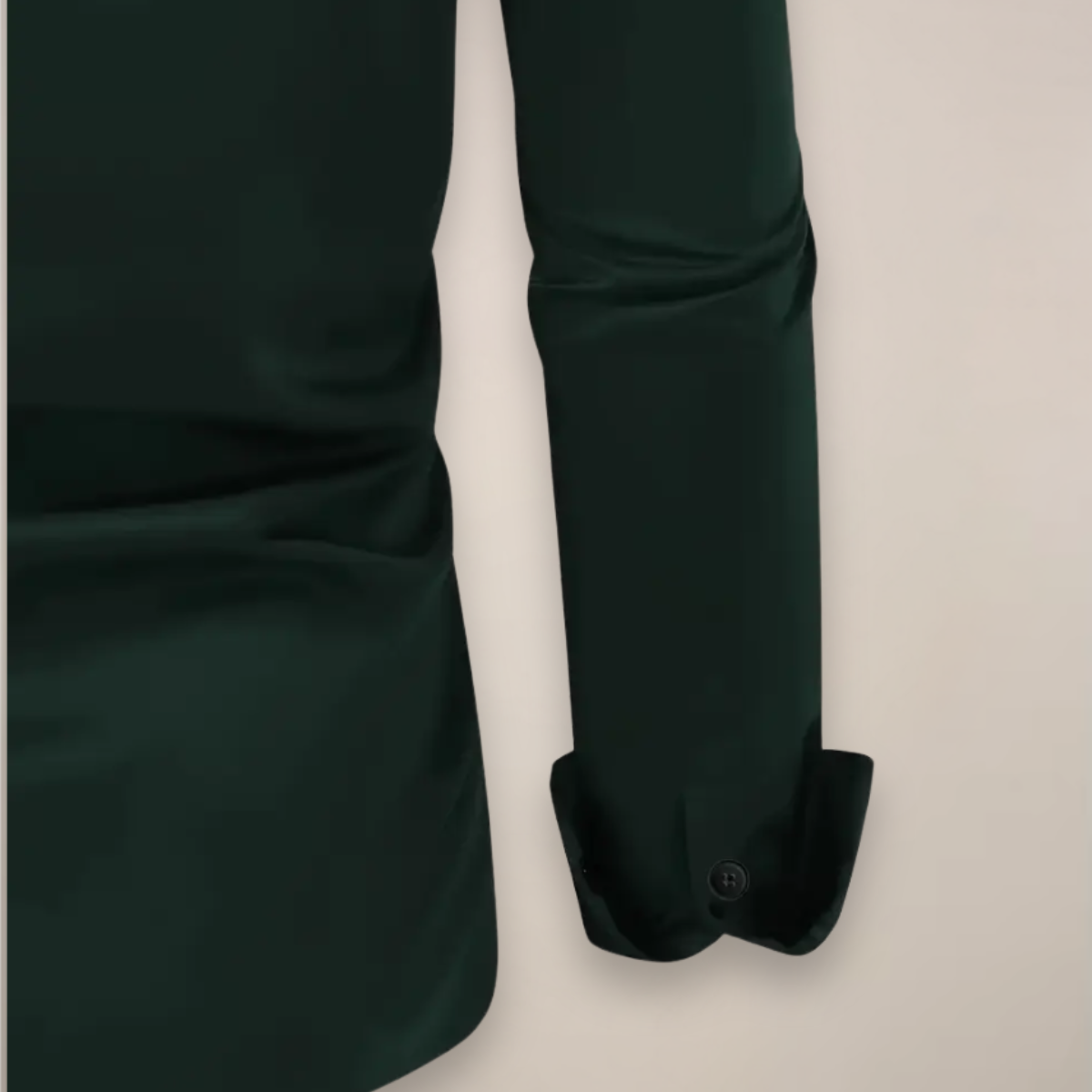 Men's Elegant Long-Sleeve Shirt with Slim Fit