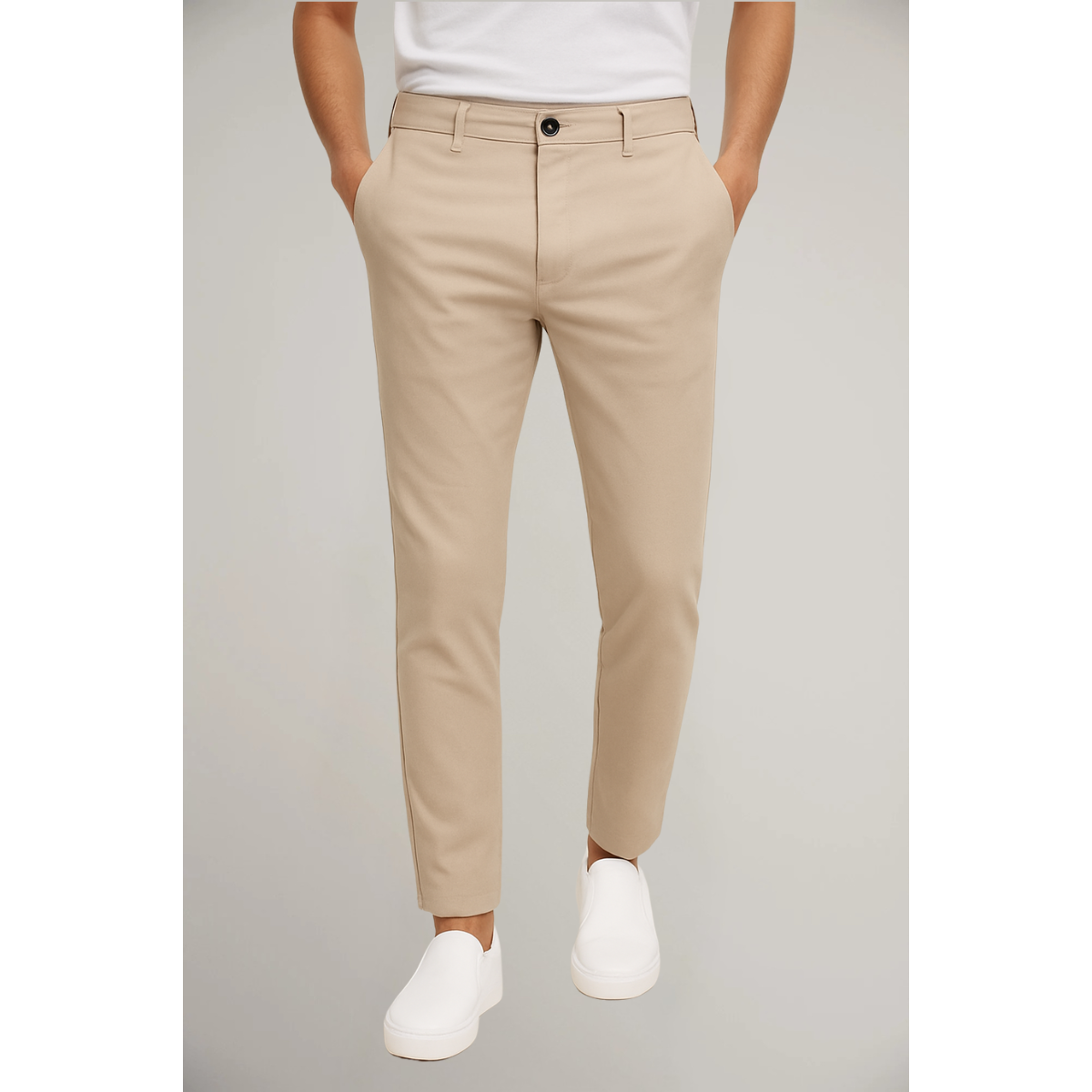 Pantaloni Chino Slim Fit da Uomo