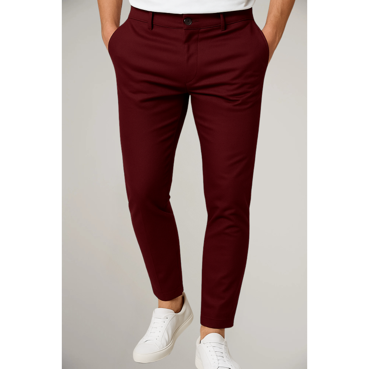 Pantaloni Chino Slim Fit da Uomo
