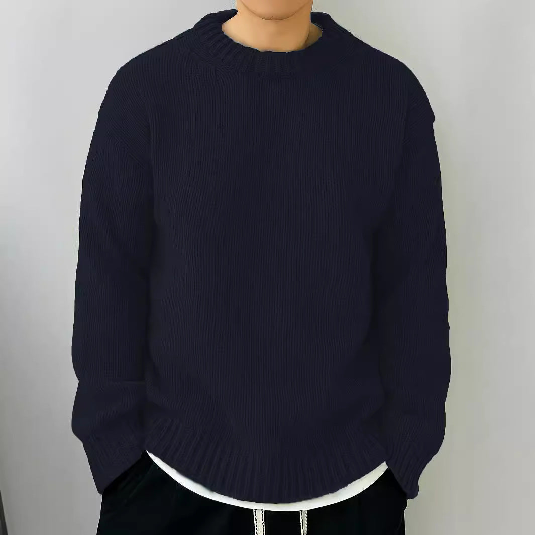 Maglione Uomo Girocollo in Maglia Morbida