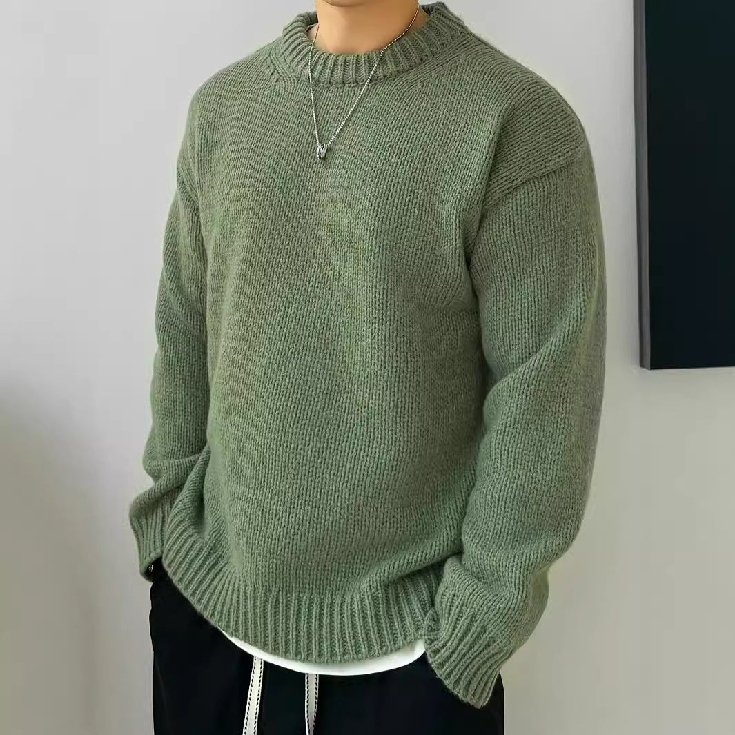 Maglione Uomo Girocollo in Maglia Morbida
