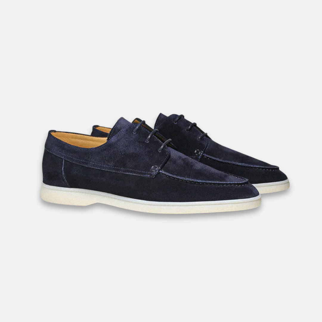 Mocassini Casual Uomo in Camoscio con Suola Leggera
