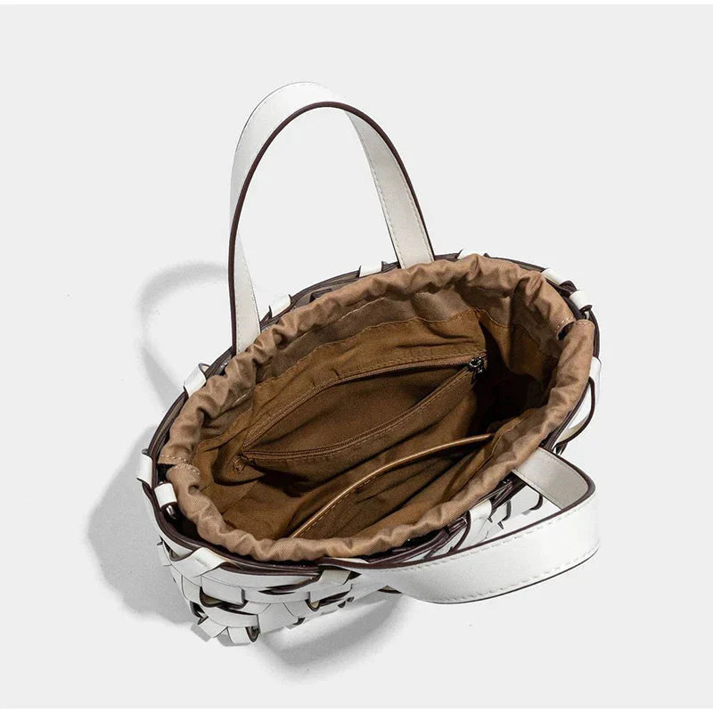 Borsa a mano intrecciata Camille
