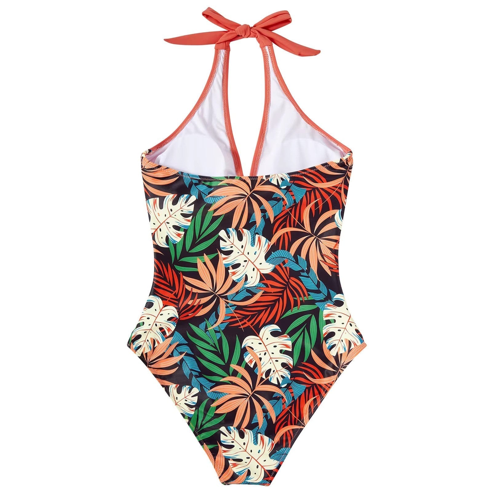 Costume intero donna con scollo profondo