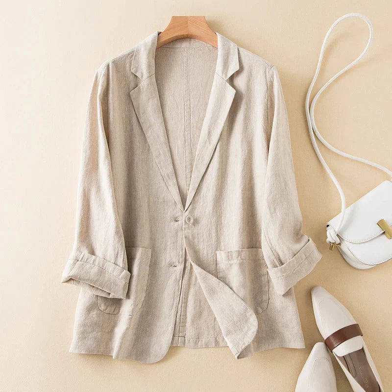Blazer estivo in lino Sabrina