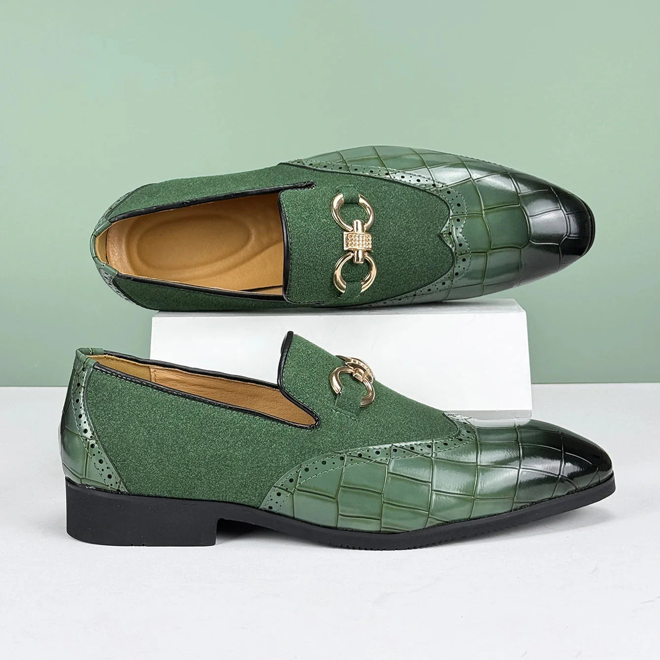 Mocasines de piel