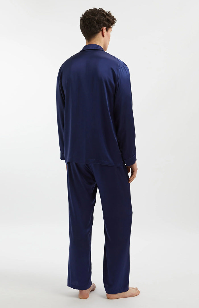 Sapphire Dream | Set Loungewear in Raso Blu Scuro